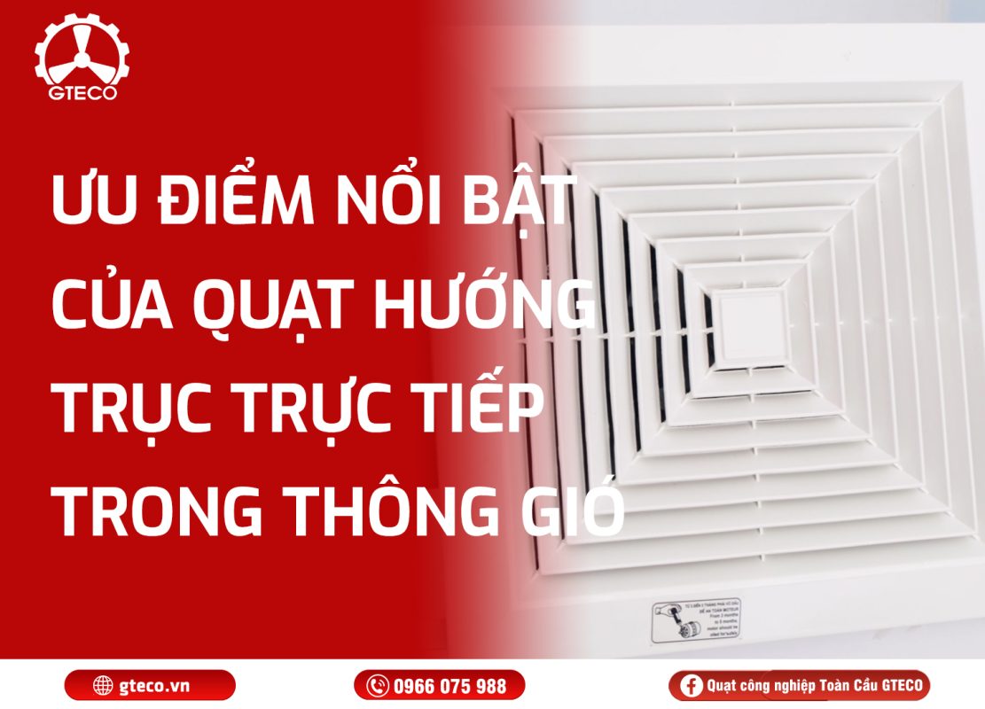 Quạt hướng trục trực tiếp