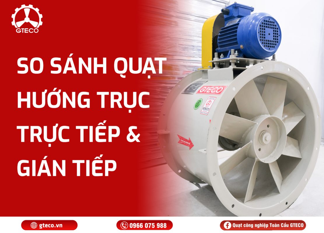 Quạt hướng trục trực tiếp