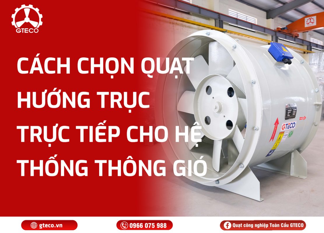 Quạt hướng trục trực tiếp