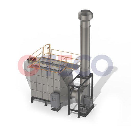 Xử Lý Khí Thải VOCs, SOx, NOx Là Gì? Ứng Dụng Trong Công Nghiệp 3 Hệ thống xử lý khí thải GTECO