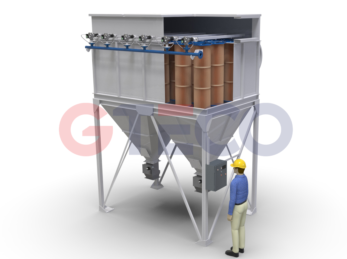 Xử Lý Khí Thải VOCs, SOx, NOx Là Gì? Ứng Dụng Trong Công Nghiệp 2 Hệ thống xử lý khí thải GTECO