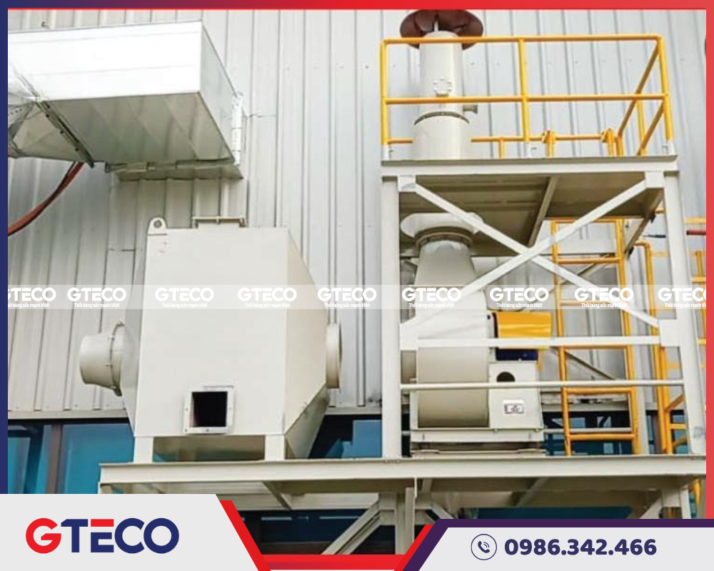 MÁY HAY HỆ THỐNG HÚT BỤI CÔNG NGHIỆP – CHỌN SAI LÀ LÃNG PHÍ! 3 Hệ thống xử lý khí thải