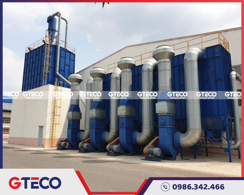 XỬ LÝ KHÍ THẢI LÒ HƠI: HÉ LỘ BÍ MẬT SAU LÀN KHÓI XÁM 3 Hệ thống xử lý khí thải lò hơi